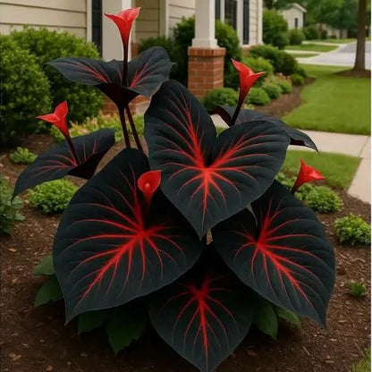 Rare Multicolor Hosta Seed + 100 Grams Organic Potmix Free